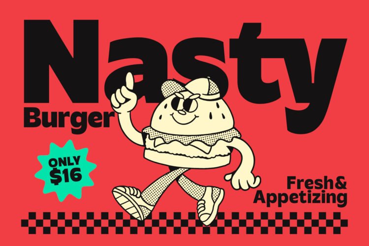 Glanky Variable Sans + Mascot - Image 8