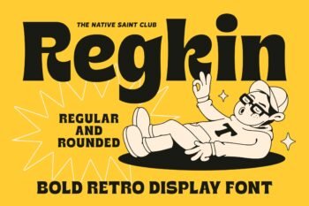 Regkin - Display Font