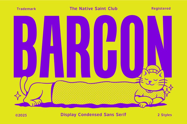 Barcon - Condensed Sans