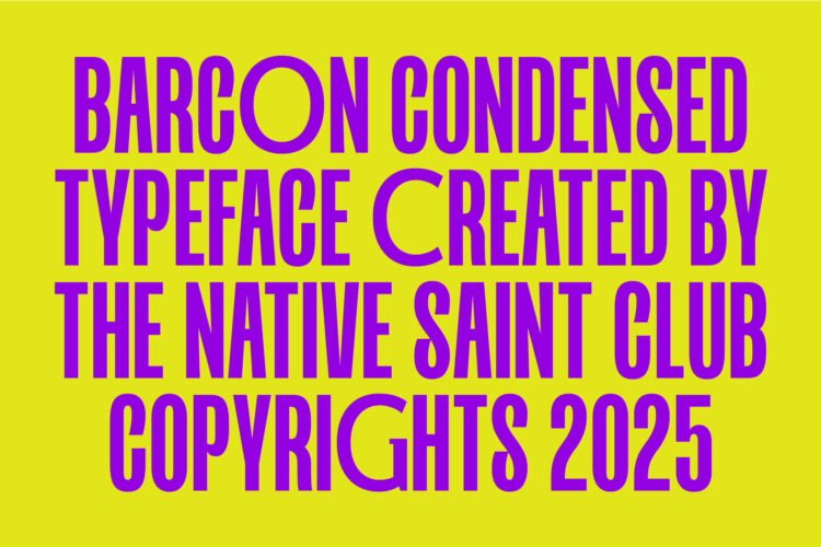 Barcon - Condensed Sans - Image 3