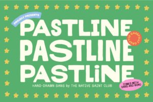 Pastline - Hand-drawn Sans