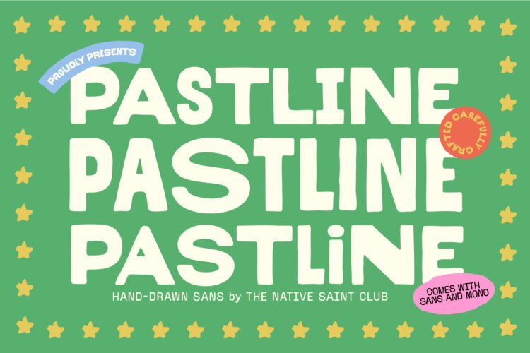 Pastline - Hand-drawn Sans