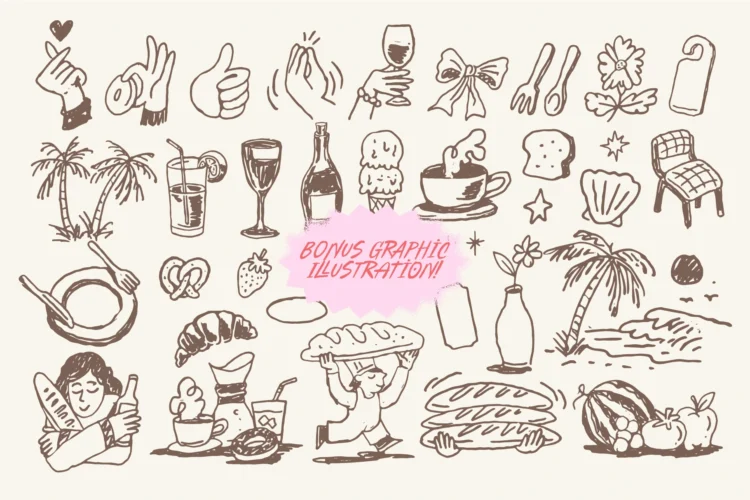 Doodles Carnival - Handwritten Font - Image 4