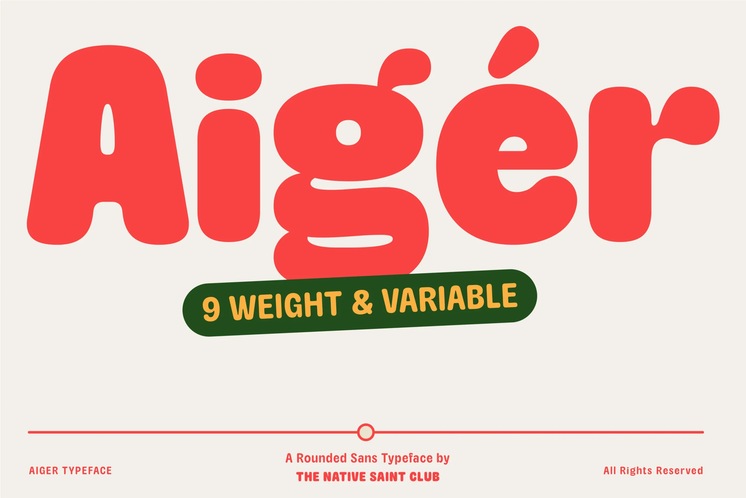 Aiger - Variable Rounded Sans