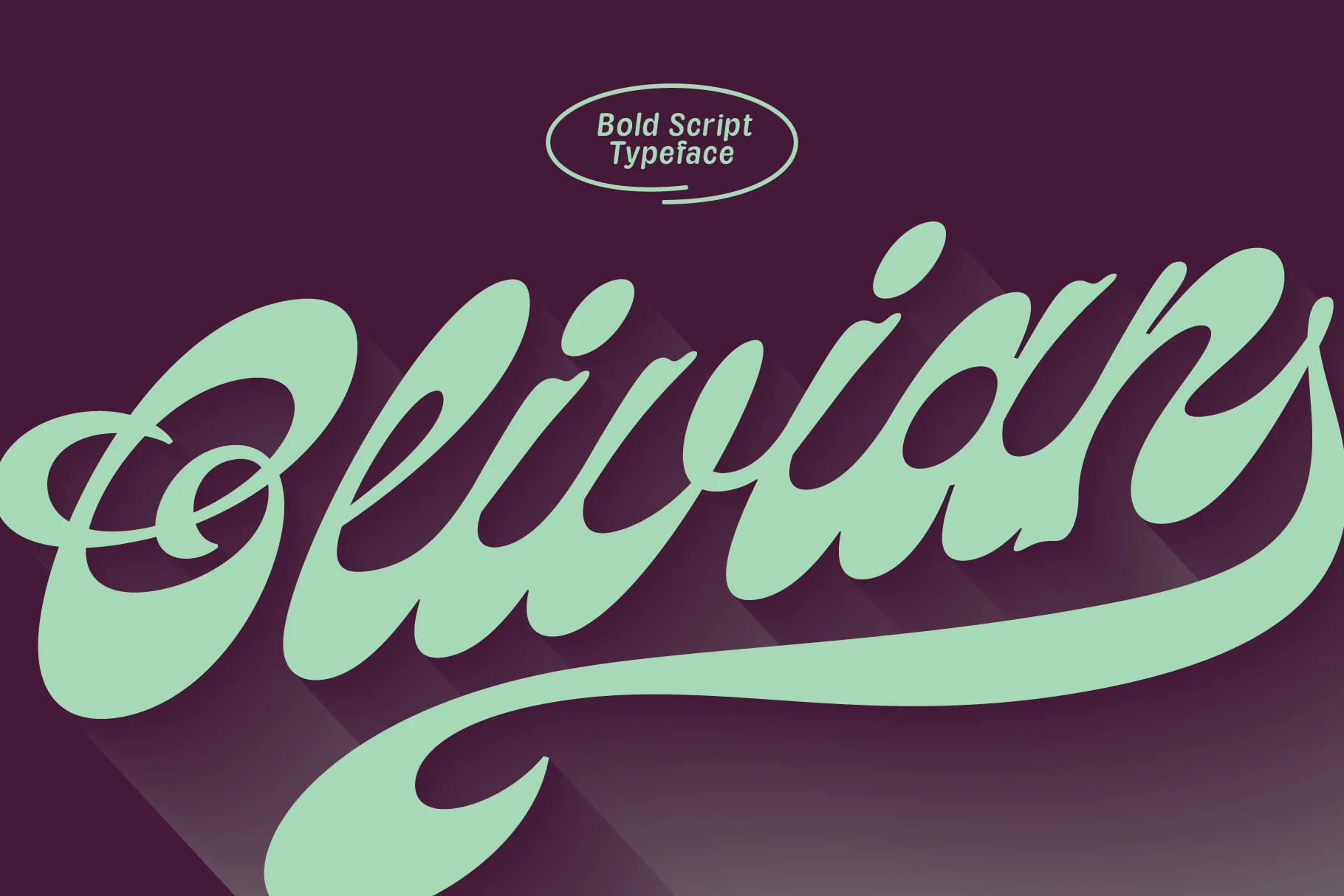 Olivian - Vintage Bold Script