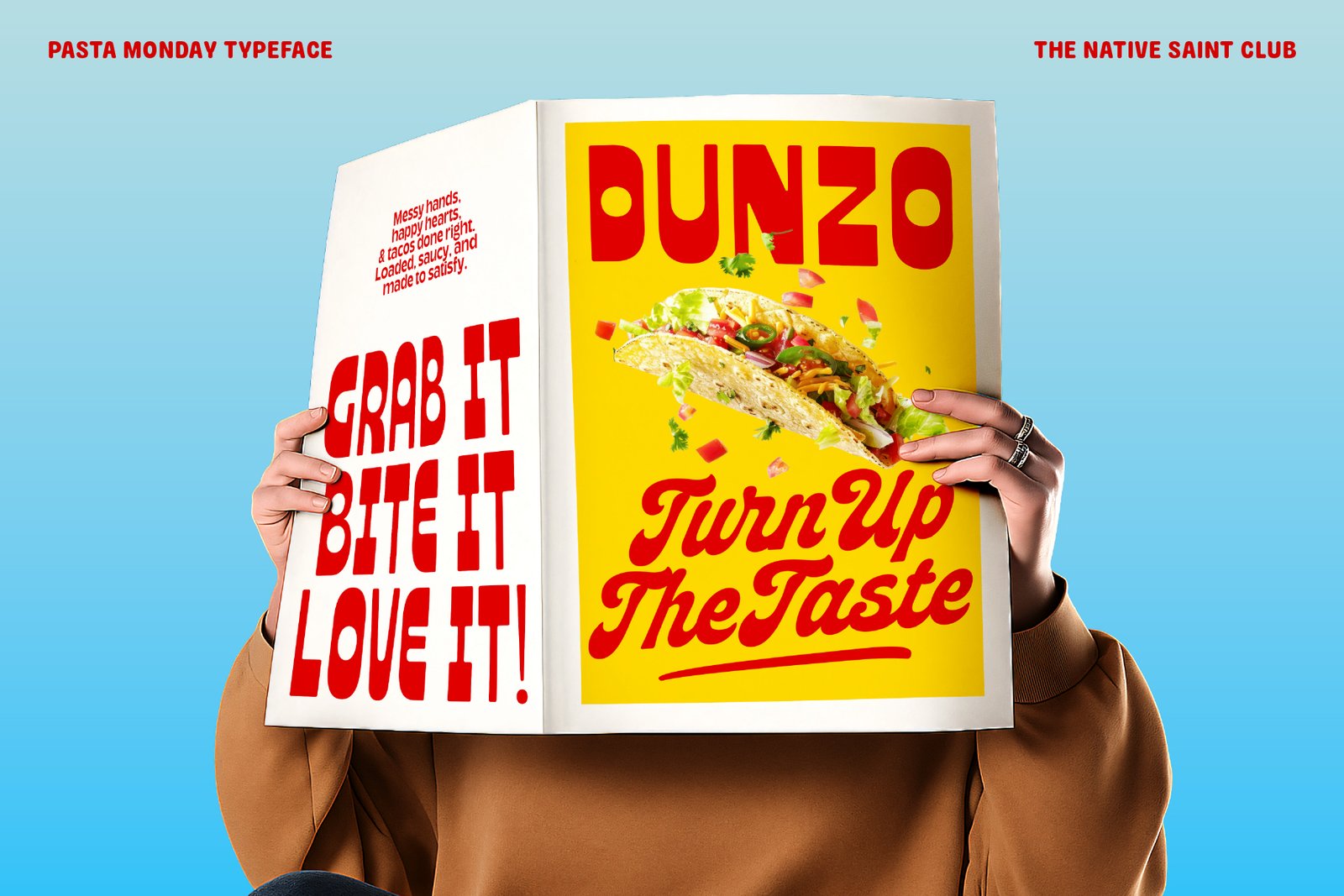 Pasta Monday - Font Duo - Image 5