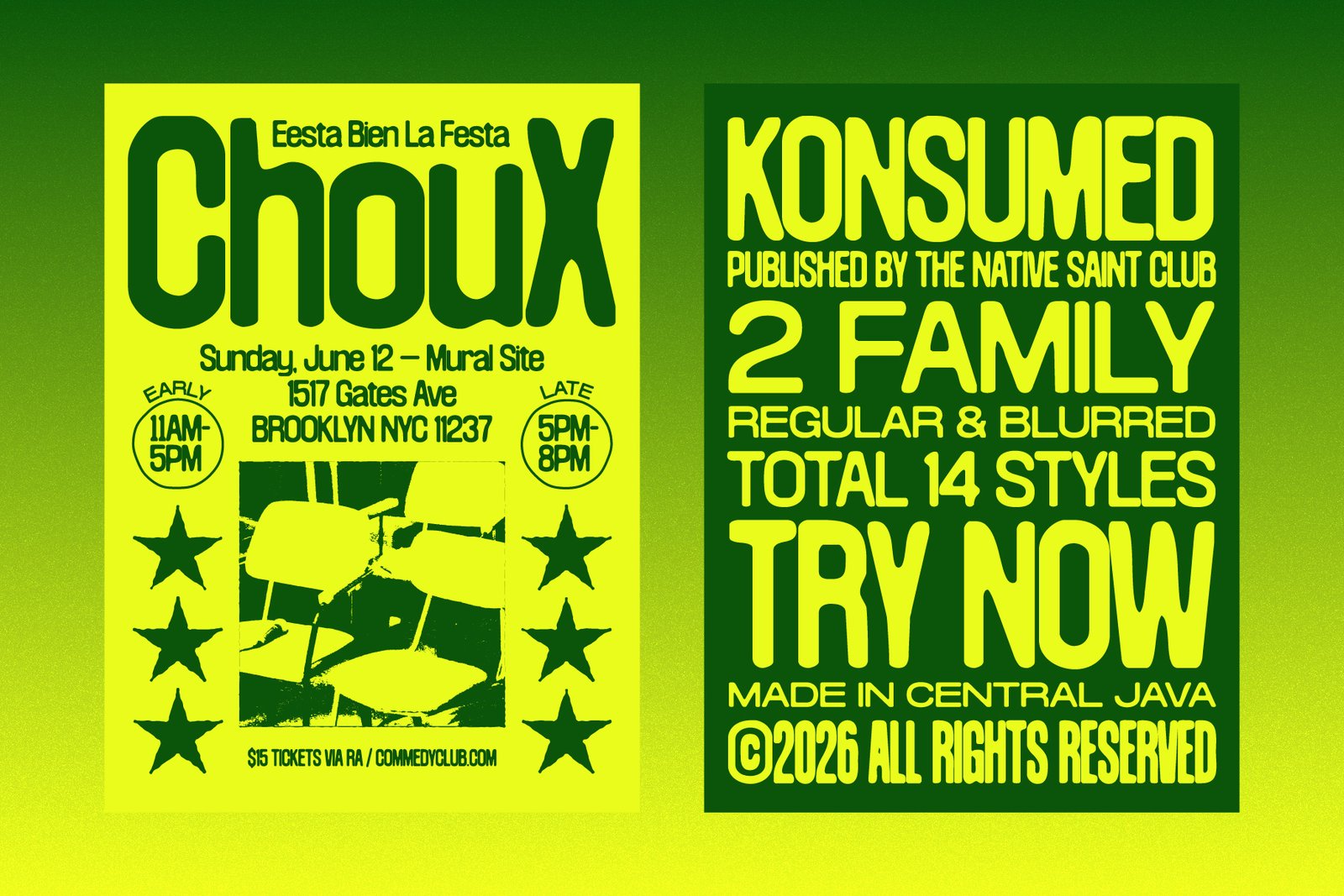 Konsumed - Blurred Sans Family - Image 4